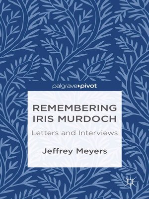 cover image of Remembering Iris Murdoch